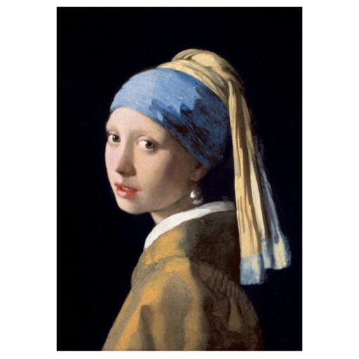 1- Girl with a Pearl Earring, 1665