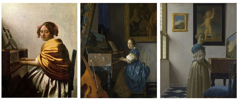 Paintings by Johannes Vermeer 3