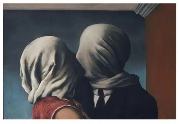 René Magritte 1928 The Lovers