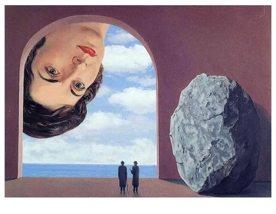 René Magritte 1961 Portrait of Stephy Langui