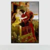 Romeo and Juliet by Ford Madox Brown Printed on Canvas