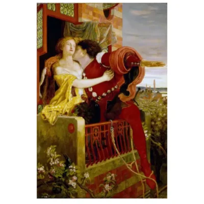 Romeo and Juliet by Ford Madox Brown c.1870
