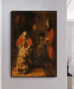 Rembrandt 1669 The Return of the Prodigal Son