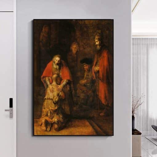 Rembrandt 1669 The Return of the Prodigal Son