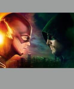 Artwork of Flash and Arrow 2