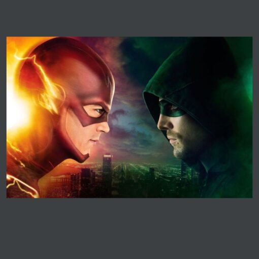 Artwork of Flash and Arrow 3