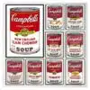 Campbell Soup Cans by Andy Warhol Printed on Canvas