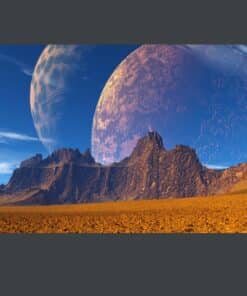 Moon Planet Landscape 2