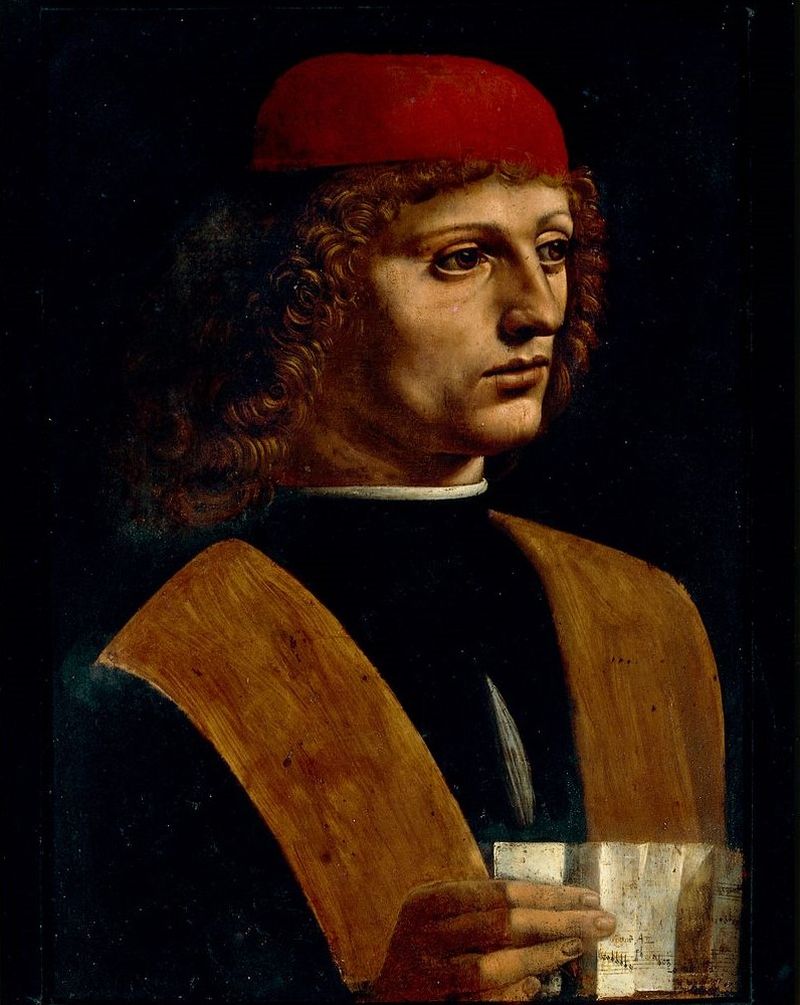 Portrait of a Musician by Leonardo da Vinci