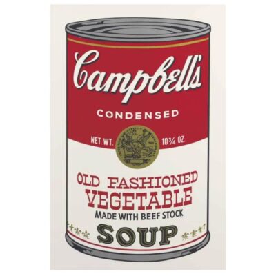 Campbell's Soup Cans by Andy Warhol Printed on Canvas - Image 6