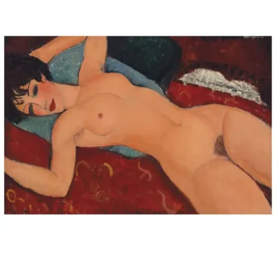 Amedeo Modigliani Nudes Paintings Printed on Canvas - Image 3