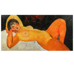 Amedeo Modigliani Nudes Paintings Printed on Canvas - Image 4