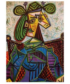 Woman Sitting in an Armchair by Picasso 1941