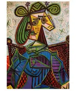 Woman Sitting in an Armchair by Picasso 1941