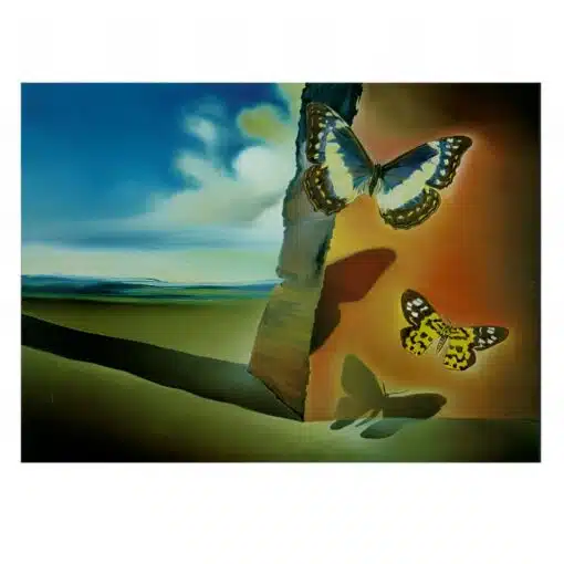 1 Untitled Landscape with Butterflies 1956