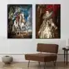 Baroque Paintings by Peter Paul Rubens Printed on Canvas