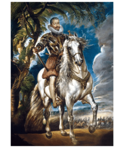 Peter Paul Rubens 1603 Equestrian Portrait of the Duke of Lerma