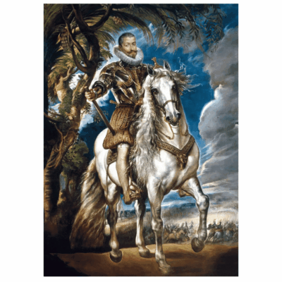 Peter Paul Rubens 1603 Equestrian Portrait of the Duke of Lerma