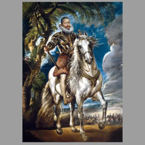 Peter Paul Rubens 1603 Equestrian Portrait of the Duke of Lerma 2