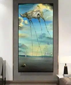 Sports, The Seven Lively Arts by Salvador Dalí Printed on Canvas