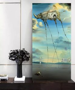 Sports, The Seven Lively Arts by Salvador Dalí Printed on Canvas