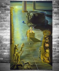 The Font by Salvador Dalí Printed on Canvas