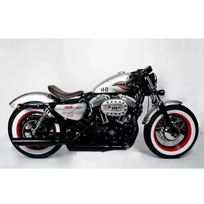 Pictures of Cool Motorcycles Printed on Canvas - Image 3