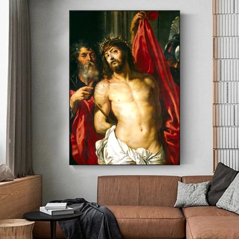 Crown of Thorns by Peter Paul Rubens Printed on Canvas
