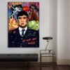 Tommy Shelby Be Your Own Boss Printed on Canvas