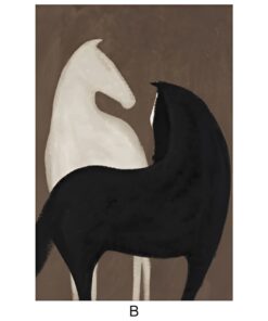 Abstract Horses Artwork B