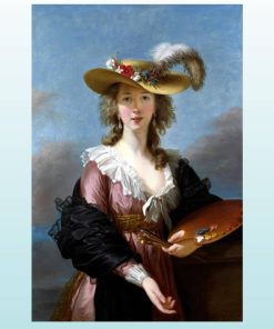 Élisabeth Louise Le Brun 1782 Self-portrait in a Straw Hat