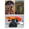 Poetry of America, Spain & Lobster Telephone Printed on Canvas