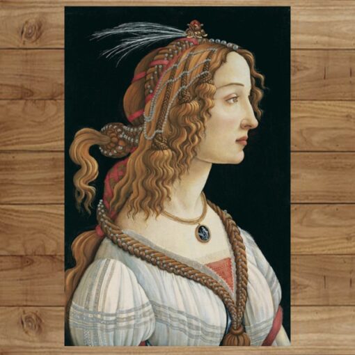 Portrait of a Lady by Sandro Botticelli 2