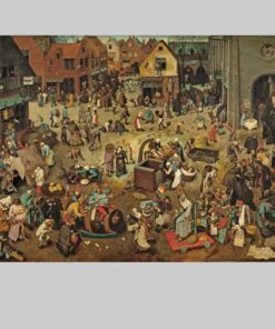The Fight Between Carnival and Lent by Pieter Bruegel 1559 2