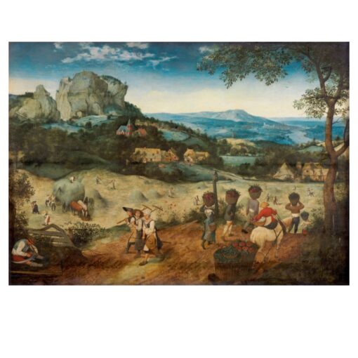 The Hay Harvest by Pieter Bruegel 1565
