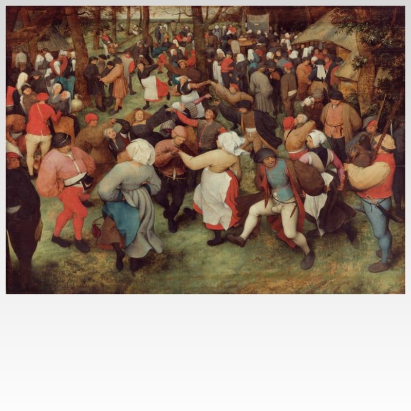 The Wedding Dance by Pieter Bruegel