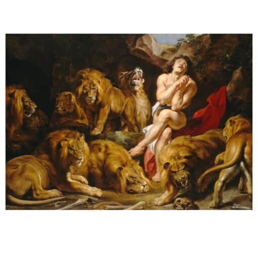 Daniel in the Lions' Den by Peter Paul Rubens 1616
