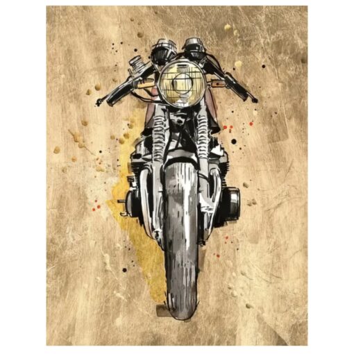 Painting of Motorcycle 1