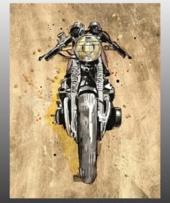Painting of Motorcycle 2