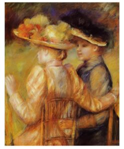 Pierre Auguste Renoir 1895 Two Women in a Garden