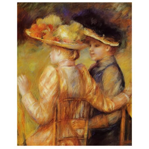 Pierre Auguste Renoir 1895 Two Women in a Garden