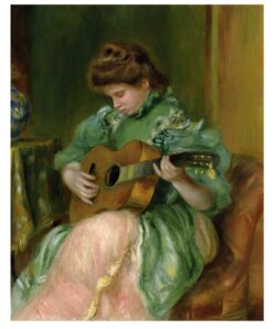 Pierre-Auguste Renoir 1897 Woman With the Guitar