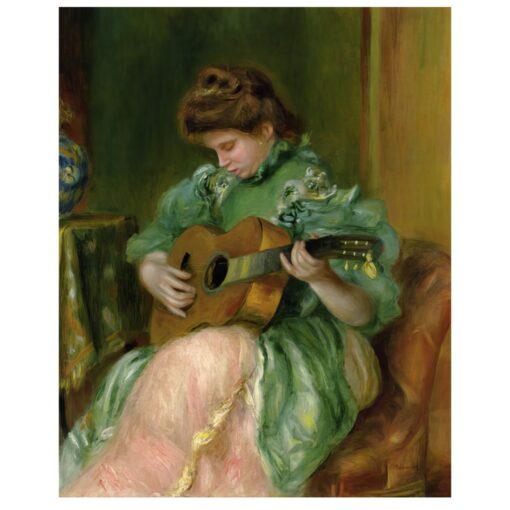 Pierre-Auguste Renoir 1897 Woman With the Guitar