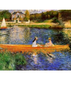 The Seine at Asnieres by Pierre-Auguste Renoir 1879