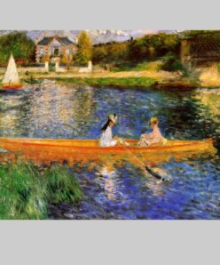 The Seine at Asnieres by Pierre Auguste Renoir 1879