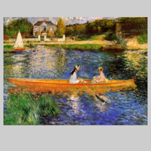 The Seine at Asnieres by Pierre Auguste Renoir 1879