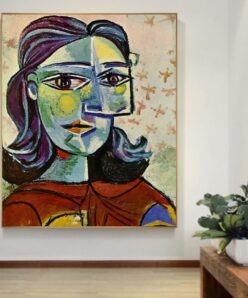 Head of a Woman by Pablo Picasso 1939 Printed on Canvas