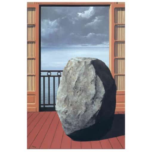 Invisible World by Rene Magritte 1954 Printed on Canvas 1
