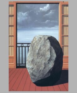 Invisible World by Rene Magritte 1954 Printed on Canvas 2