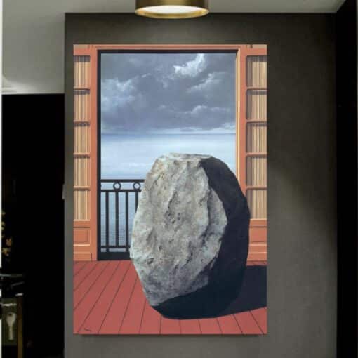Invisible World by René Magritte 1954 Printed on Canvas